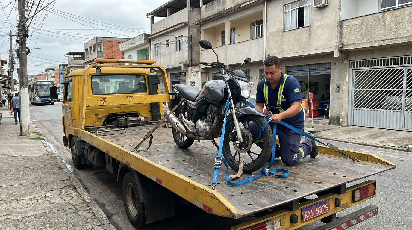 Auxílio para Moto no Local no Braz Cubas, Mogi das Cruzes‑SP