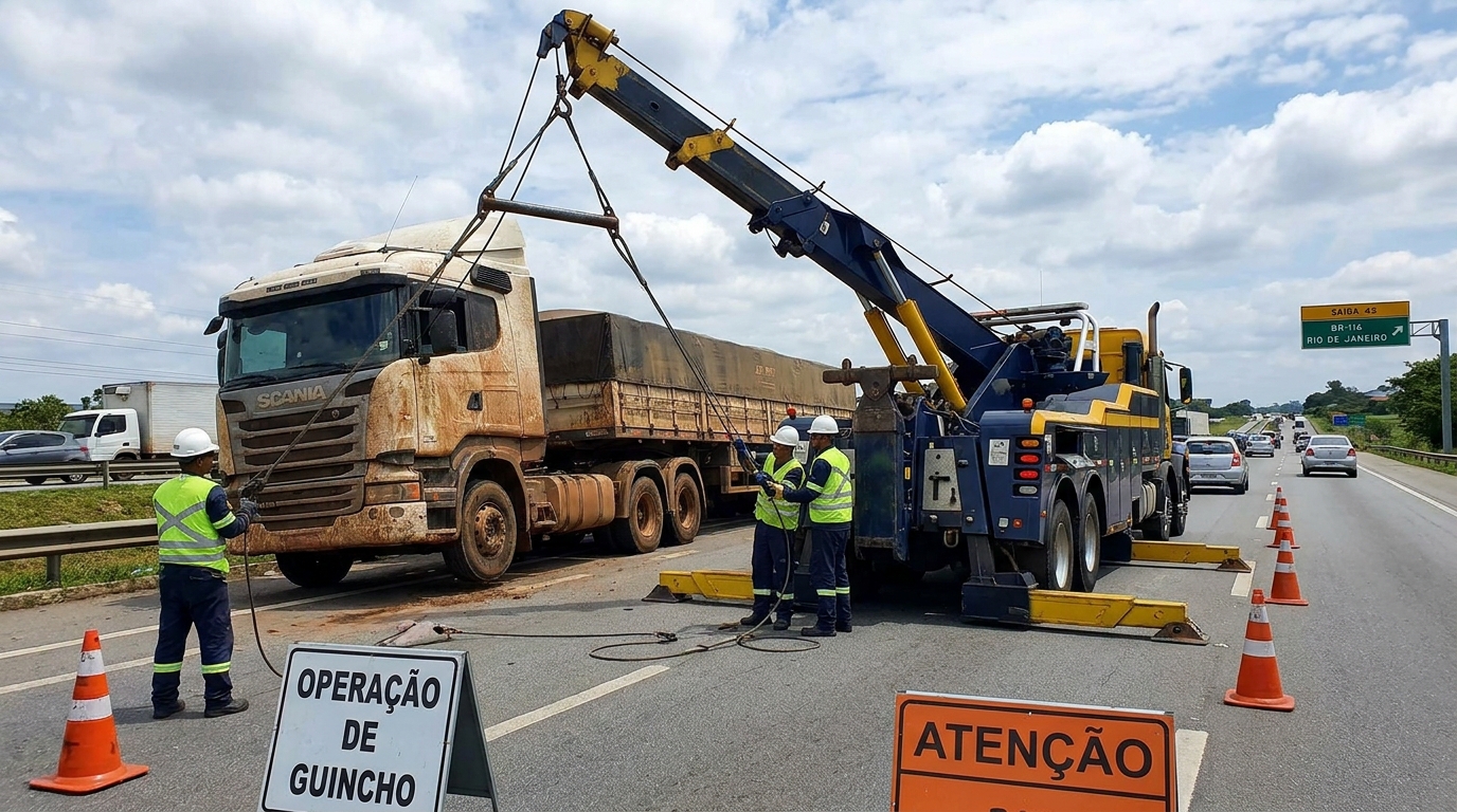 Reboque de Caminhão Baú em Aruã, Mogi das Cruzes‑SP
