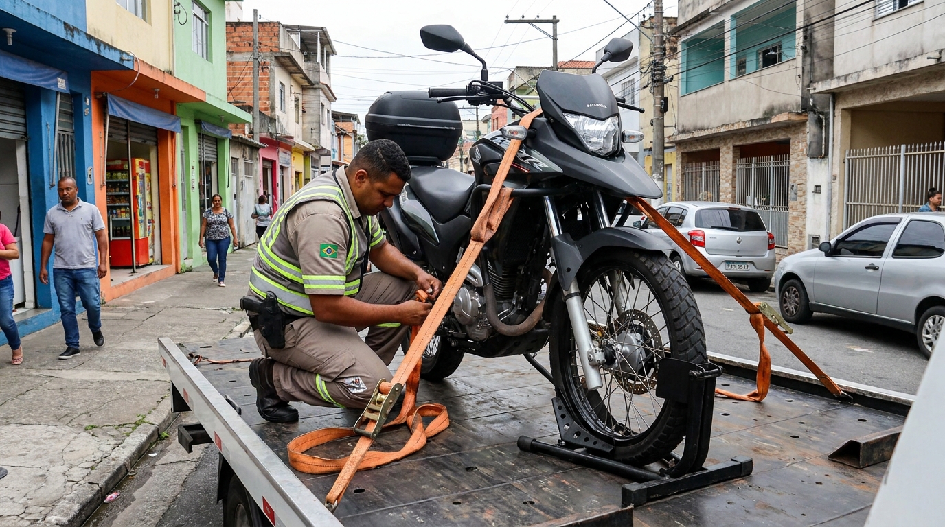 Guincho para Moto no Braz Cubas, Mogi das Cruzes‑SP