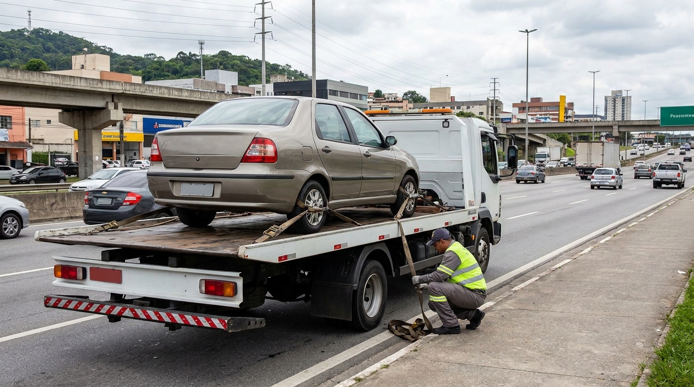 Transporte de Veículos no Barroso, Mogi das Cruzes‑SP